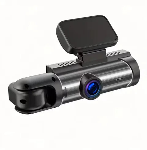 1080P Dual Camera Dash Cam β Front & Interior, Night Vision, Loop Recording, Wide Angle