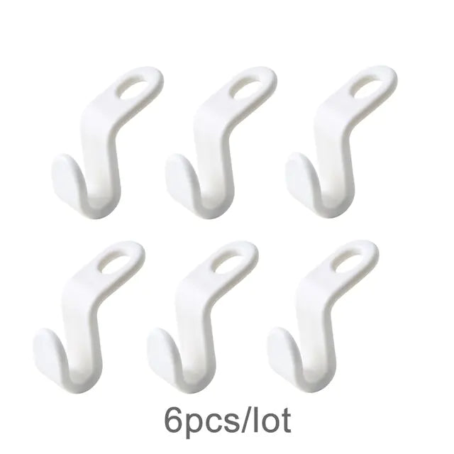 4/6/10Pcs Antislip Clothes Hanger