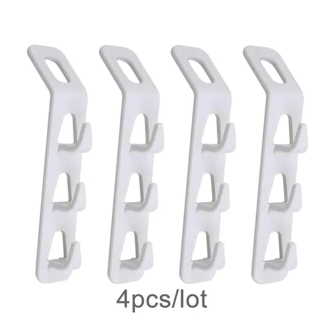 4/6/10Pcs Antislip Clothes Hanger