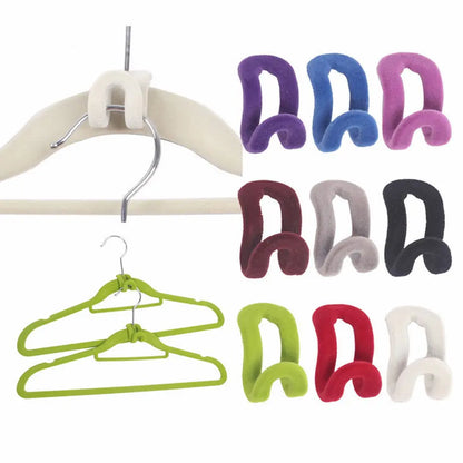 4/6/10Pcs Antislip Clothes Hanger