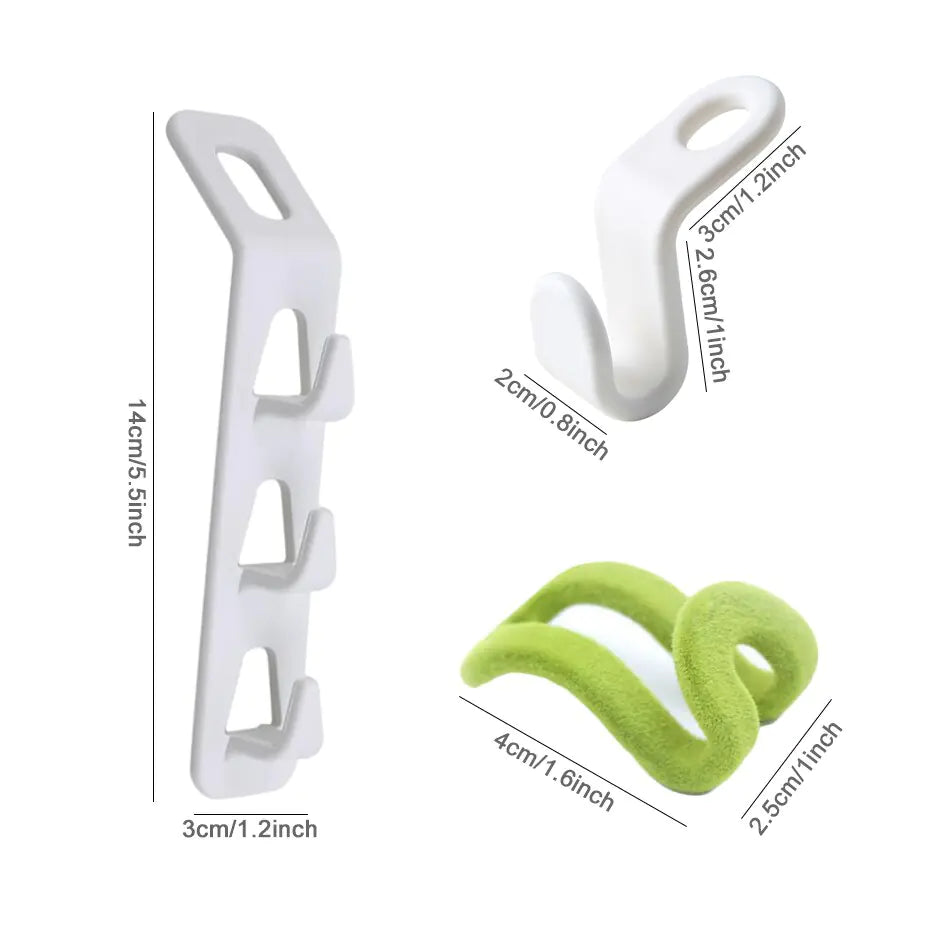 4/6/10Pcs Antislip Clothes Hanger