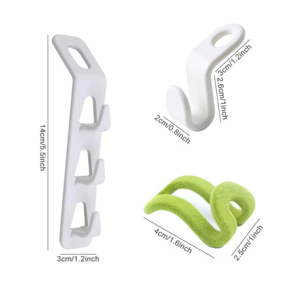 4/6/10Pcs Antislip Clothes Hanger