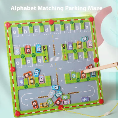 Magnetic Letters Maze Toy