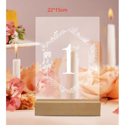 Valentines Day Gift Acrylic Music Light Board Small Night Light